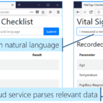 The final vital sign checklist app with natural language understanding