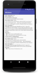 Android NFC Demo Open Source Sample