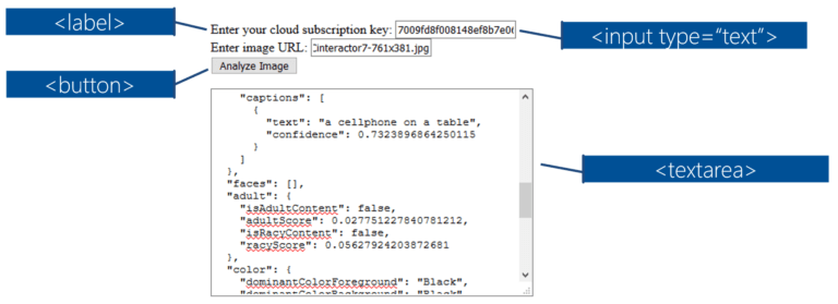Computer Vision & Photo Description: Really Simple HTML / JavaScript ...
