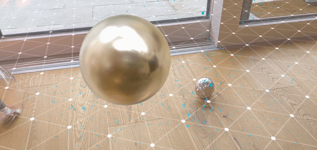 Reflective Sphere in Google ARCore with Environmental Mapping