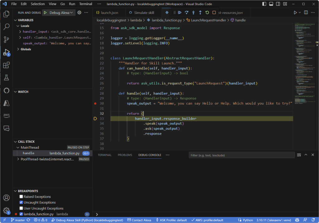 My local script won't repeat when a function happens - Scripting