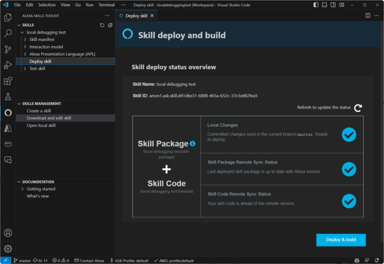 Local Debugging of Alexa Skills with Visual Studio Code – andreasjakl.com